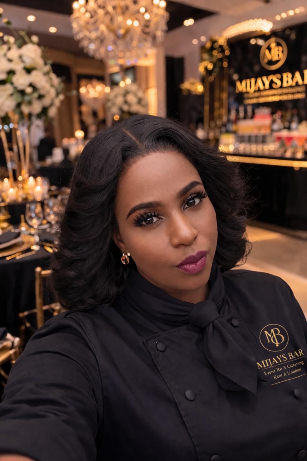 Mijays Bar founder at a premium event